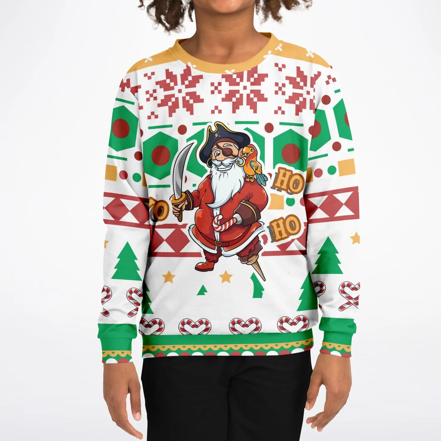 Yo Ho Ho - Athletic Kids/Youth Sweatshirt
