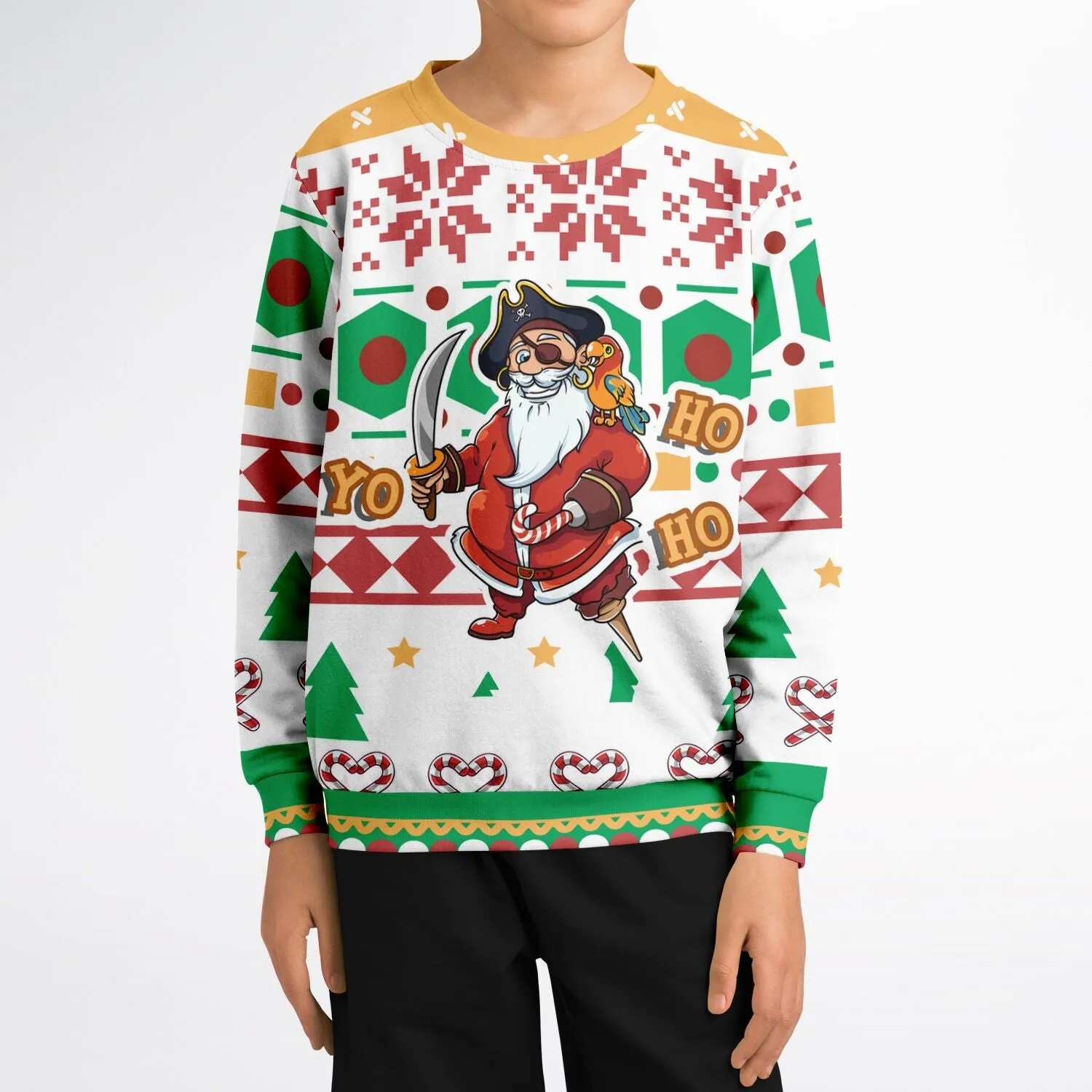 Yo Ho Ho - Athletic Kids/Youth Sweatshirt