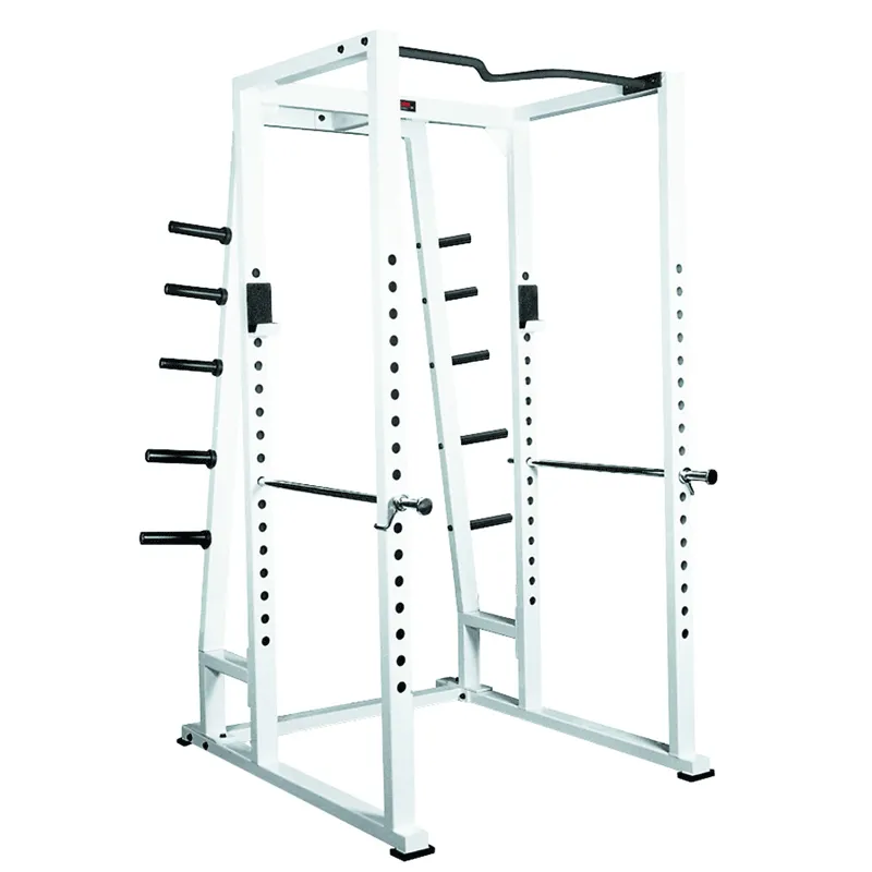 York Barbell | STS Power Rack w/ Weight Storage