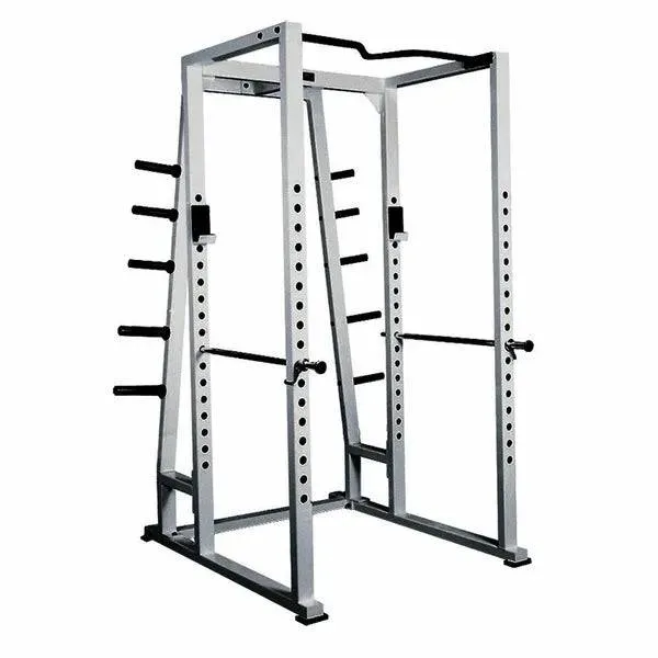 York Barbell | STS Power Rack w/ Weight Storage
