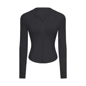 Zip Up Athletic Jacket with Pockets