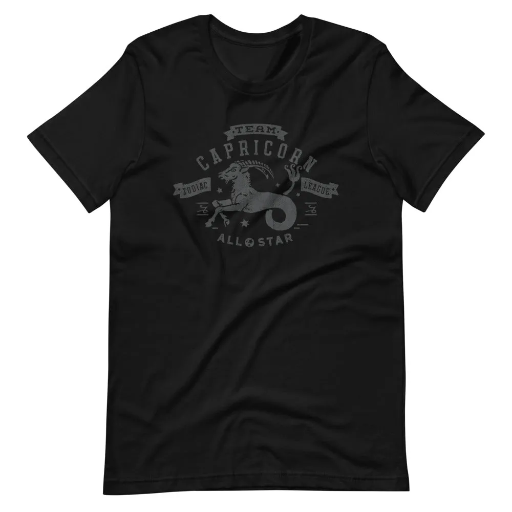 Zodiac Capricorn Athletic Dept. Short-Sleeve Unisex T-Shirt